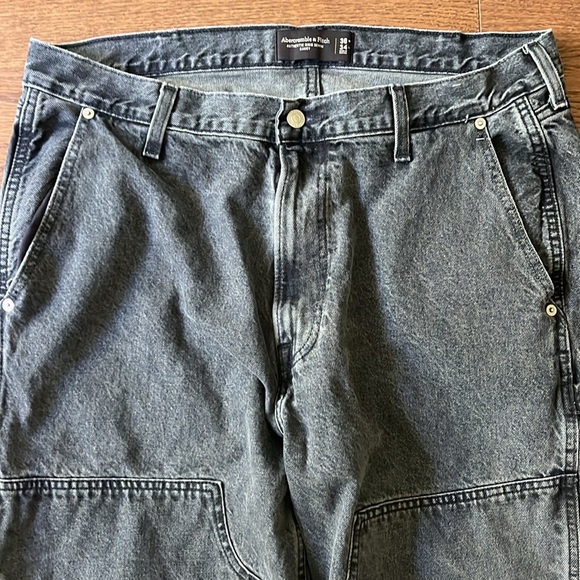 Abercrombie & Fitch Men’s Authentic Rigid Denim Baggy. - Picture 4 of 9